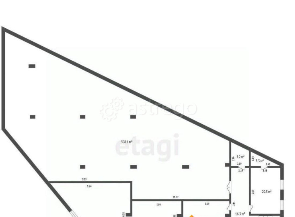 Свободного назначения, 308.1 м2 Стерлитамак - изображение 2