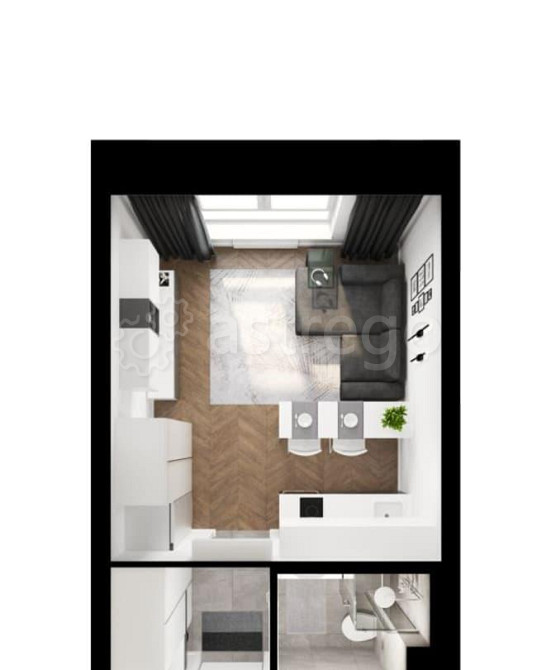 Студия, 22 м2, 16/16 эт. Благовещенск - изображение 7