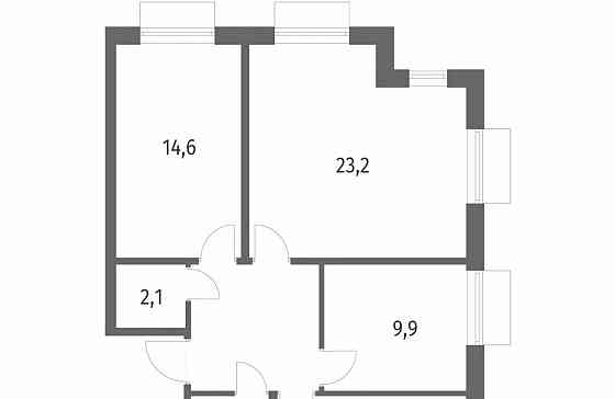 3-комн. квартира, 77 м2, 7/12 эт. Санкт-Петербург