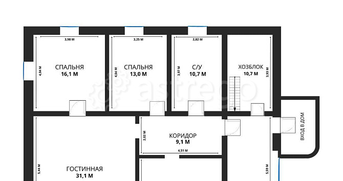 Коттедж, 140 м2, 10 соток, 2 эт. Барнаул - изображение 7
