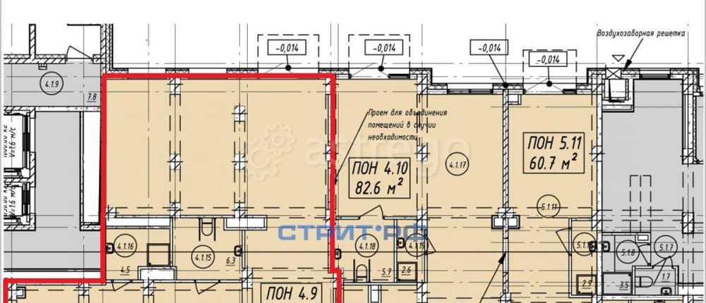 Торговое помещение, 131.1 м2 Видное - изображение 5