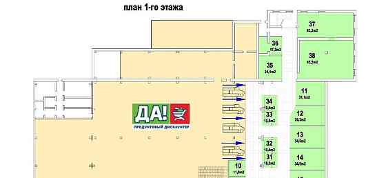 Торговое помещение, 10 м2 Раменское
