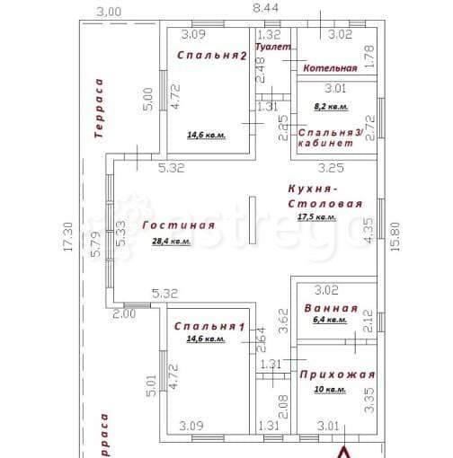 Коттедж, 241 м2 Санкт-Петербург - изображение 4