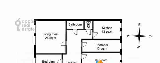 4-комн. квартира, 115 м2, 4/8 эт. Москва