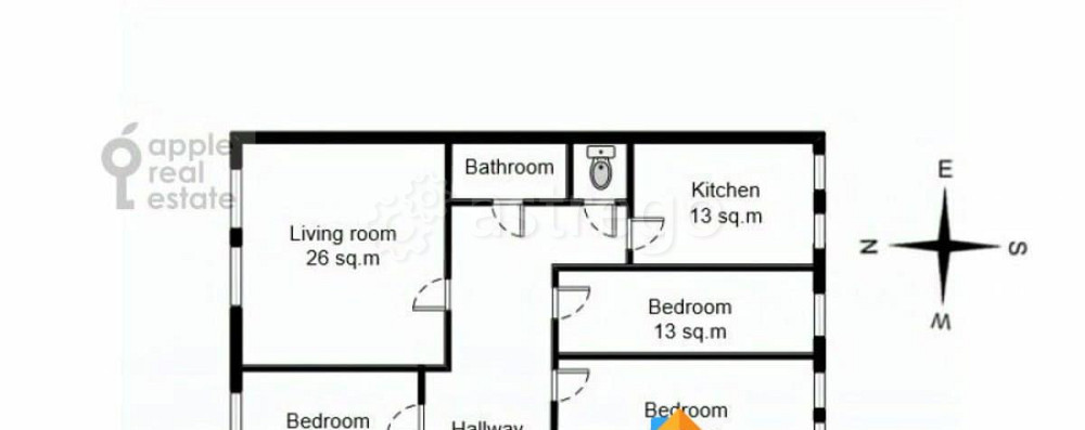 4-комн. квартира, 115 м2, 4/8 эт. Москва - изображение 6