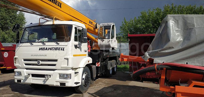 Автокран Ивановец КС-45717К-1М шасси Камаз 65115 (6х4) г/п25 т., 21 м.ОВОИД Самара - изображение 1