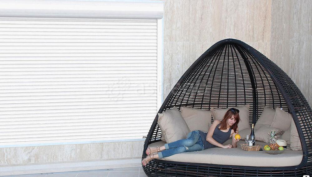 Рольворота металлические 2000х2000 мм с электроприводом Екатеринбург - изображение 1