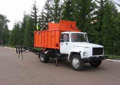 Мусоровоз ГАЗ-САЗ-3901-10 на шасси ГАЗ-САЗ-3901-10 Самара