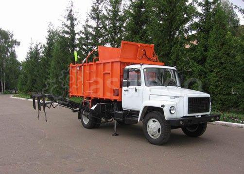 Мусоровоз ГАЗ-САЗ-3901-10 на шасси ГАЗ-САЗ-3901-10 Самара - изображение 1