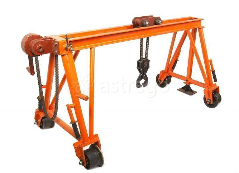 Кран козловой ручной КП-1350 Пермь - изображение 1