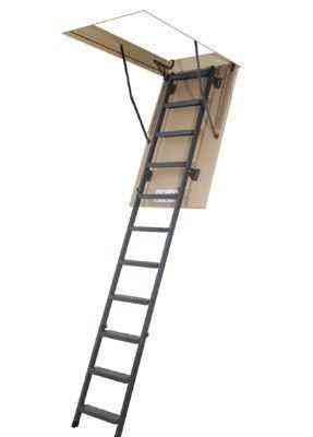 Лестница металлическая чердачная Fakro LMS (60х120х280) Воронеж