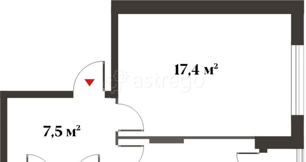1-комн. квартира, 40.8 м2, 6/6 эт. Красногорск - изображение 1