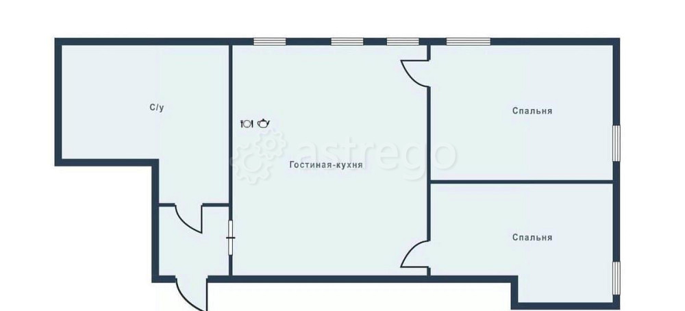 3-комн. квартира, 95 м2, 3/4 эт. Москва - изображение 7