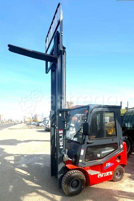 Погрузчик вилочный HELI CPCD15 дизельный (с кабиной) Благовещенск - изображение 1