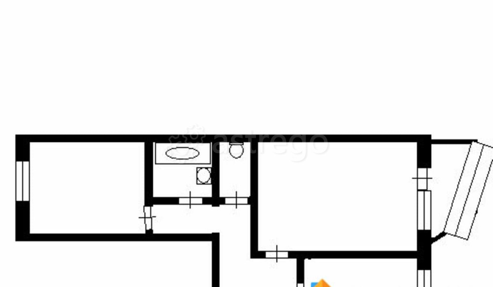 2-комн. квартира, 54 м2, 7/9 эт. Северодвинск - изображение 7