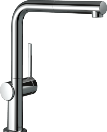 Смеситель кухонный однорычажный Talis M54, 270, с вытяжным изливом, 1jet, sBox Hansgrohe 72809000 Москва