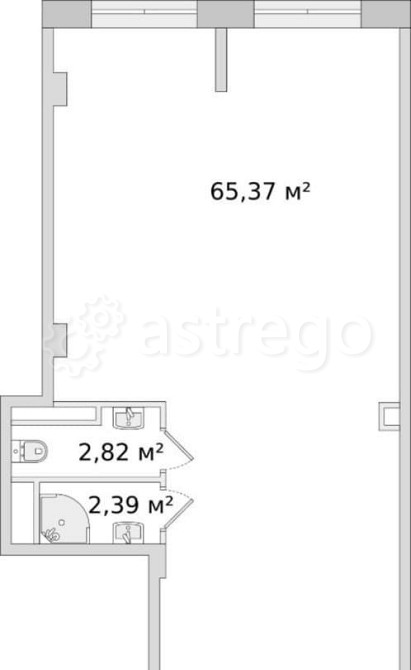 Свободного назначения, 77.28 м2 Санкт-Петербург - изображение 1