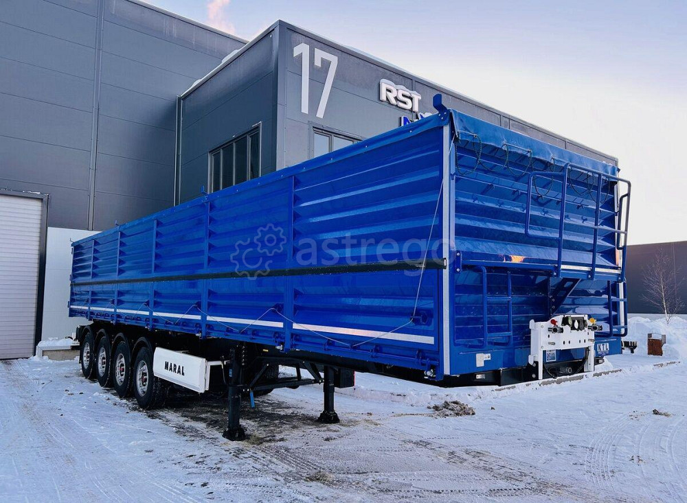 Полуприцеп-зерновоз MARAL SANAT TKO4, V-52 м3, 4 оси FOX, самосвальное исполнение Краснодар - изображение 1
