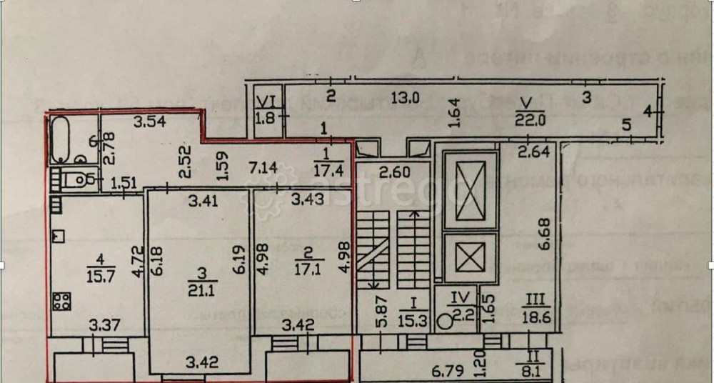2-комн. квартира, 75.3 м2, 2/16 эт. Санкт-Петербург - изображение 4