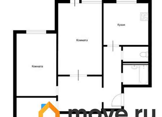 3-комн. квартира, 76.4 м2, 4/17 эт. Москва