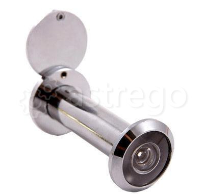 Глазок дверной АЛЛЮР 60-100мм Д-16 хром, шт Пермь - изображение 1