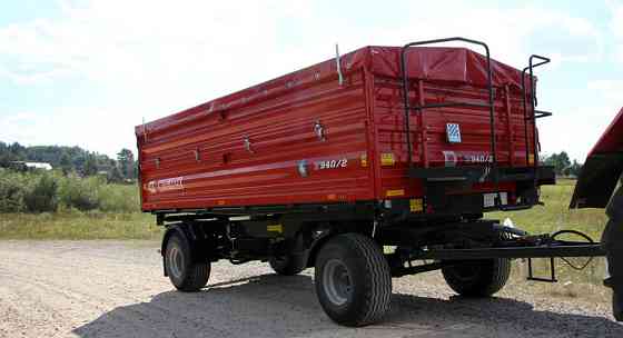 Прицеп сельскохозяйственный Metal-Fach T940/2-6T, грузоподъемность 6000 кг, на три стороны, 6000х230 Санкт-Петербург