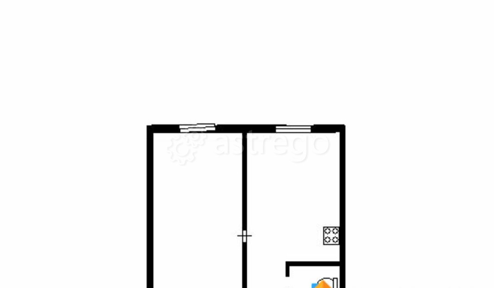 Студия, 42 м2, 1/17 эт. Красноярск - изображение 4