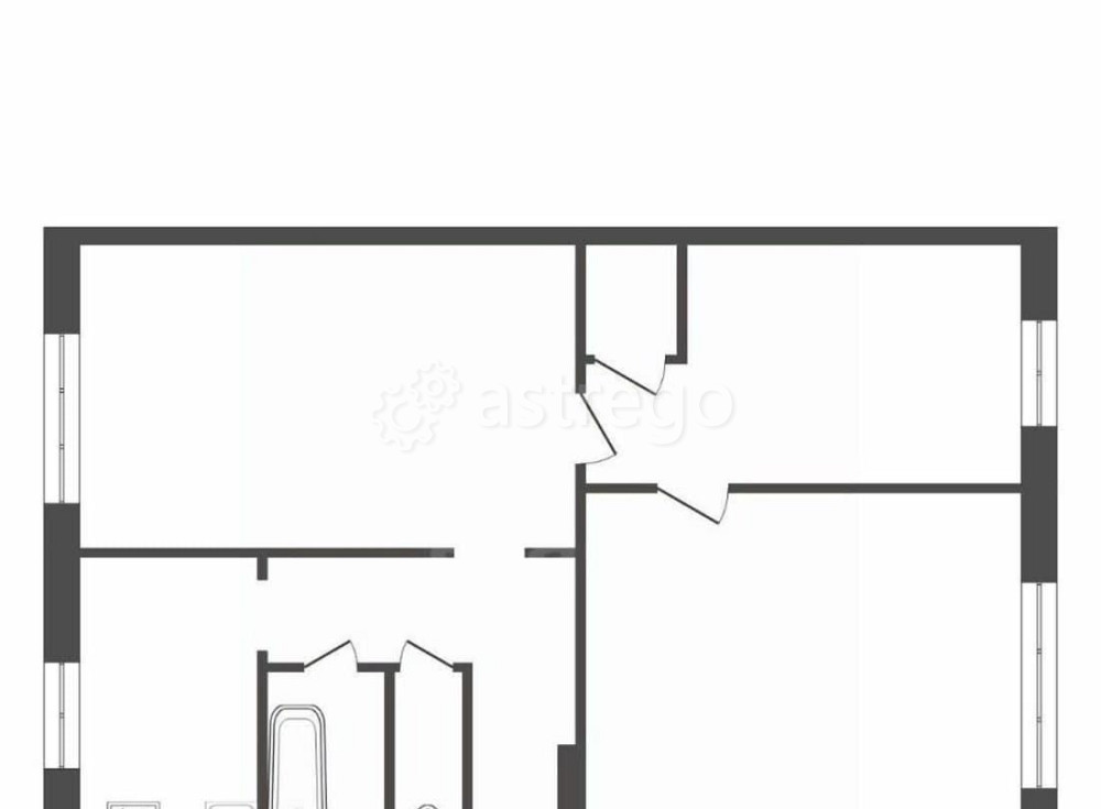 3-комн. квартира, 62.1 м2, 2/6 эт. Красноярск - изображение 7