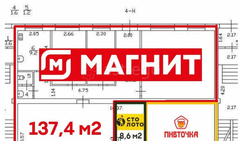 Торговое помещение, 190 м2 Санкт-Петербург - изображение 7