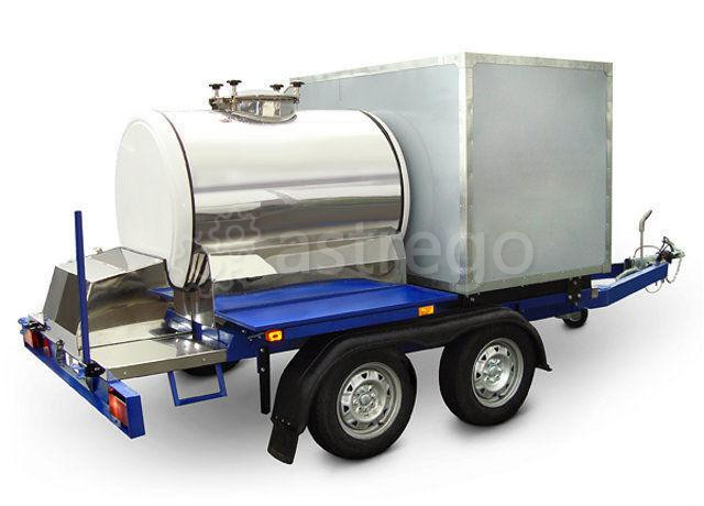 Прицеп-цистерна 700 литров с изотермическим фургоном Самара - изображение 1