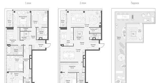 6-комн. квартира, 389.52 м2, 9/9 эт. Москва