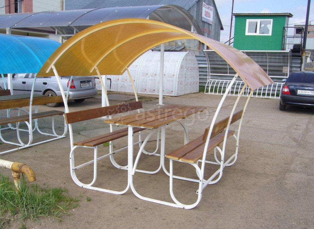 Летняя беседка под поликарбонат Екатеринбург - изображение 1