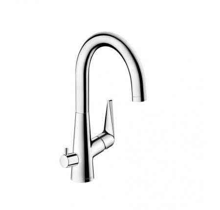 Смеситель для кухни Hansgrohe, Talis M51, с запорным вентилем, тип открывания воды - однорычажный Москва