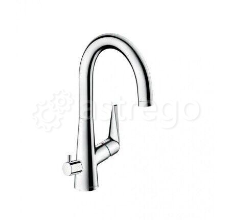 Смеситель для кухни Hansgrohe, Talis M51, с запорным вентилем, тип открывания воды - однорычажный Москва - изображение 1
