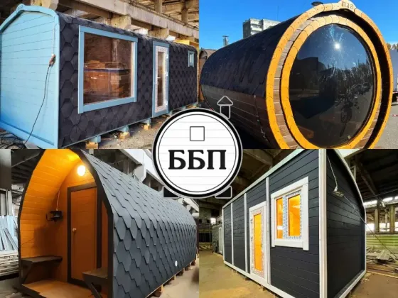 Баня бочка/квадро/викинг/профилированный брус Красноярск