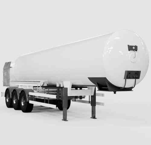 Газовоз заправщик СПГ полуприцеп-цистерна криогенная для метана ППЦП-46 Екатеринбург