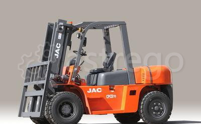 Вилочный погрузчик JAC CPCD70, грузоподъемность 7000 кг, дизельный двигатель Уфа - изображение 1