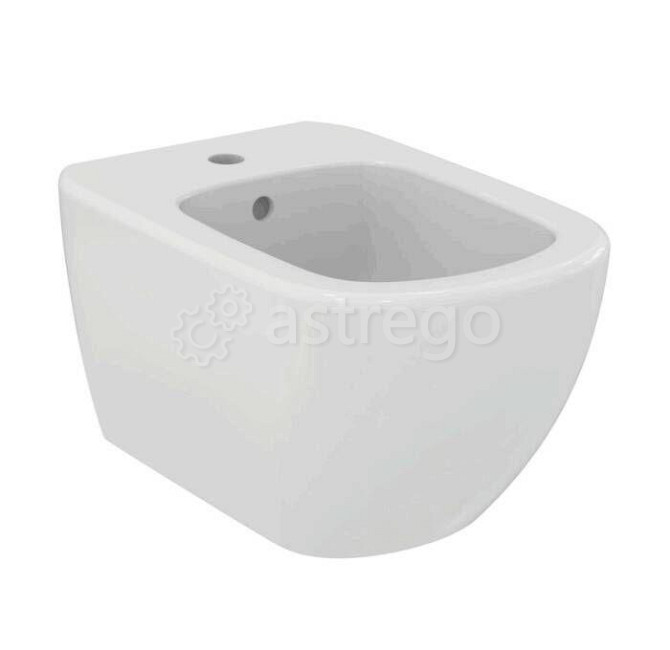 Биде подвесное TESI 1 отверстие крепл Ideal Standard T355201 Москва - изображение 1