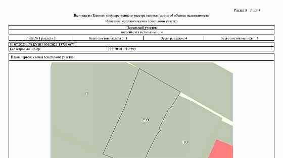 Коммерческий участок, 3.4 сотки Рубцовск