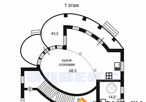 Дом, 513 м2, 34 сотки, 3 эт. Санкт-Петербург