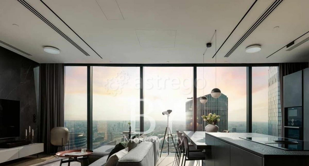 3-комн. апарт-ы, 107 м2, 81/95 эт. Москва - изображение 1