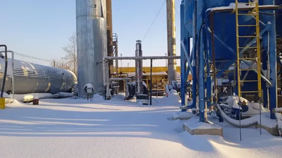 Асфальтосмесительная установка (асфальтобетонный завод) ДС-18567 Орел