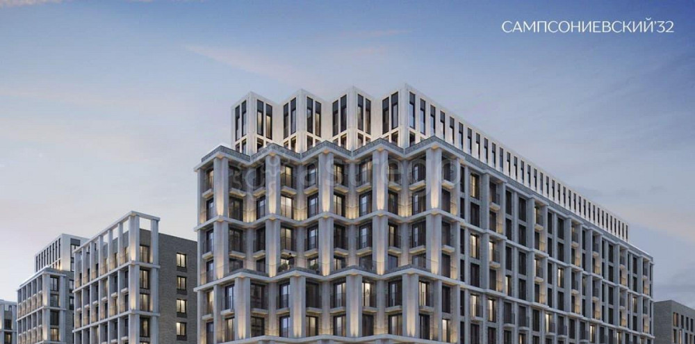 2-комн. квартира, 70.51 м2, 10/10 эт. Санкт-Петербург - изображение 7