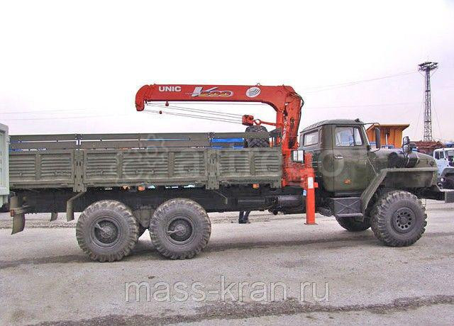 Манипулятор ИМ 240 на шасси тягача Урал 4320 Самара - изображение 1