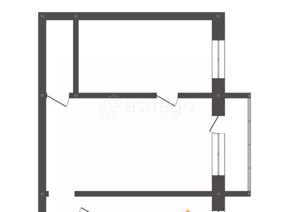 2-комн. квартира, 44.5 м2, 4/5 эт. Белогорск - изображение 4