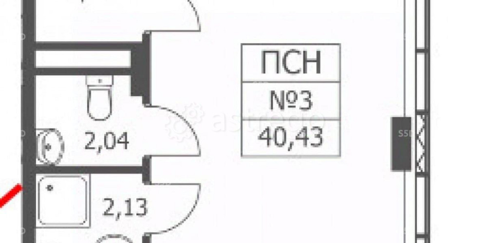 Свободного назначения, 40.4 м2 Люберцы - изображение 1