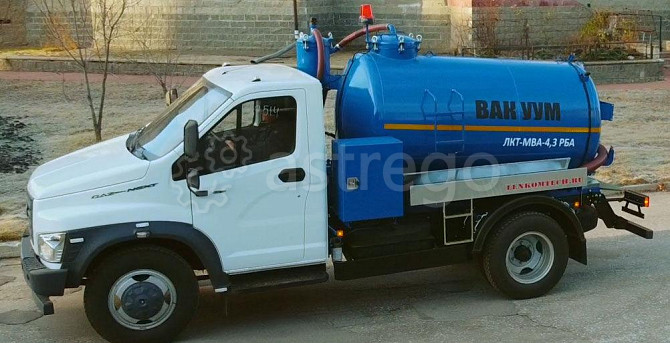 Вакуумная машина МВ-4 на шасси ГАЗ-С41R13 Краснодар - изображение 1