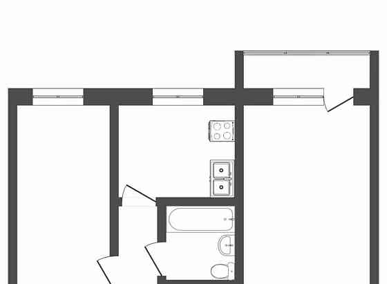 2-комн. квартира, 46 м2, 2/5 эт. Красноярск