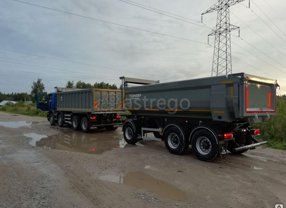 Самосвальный прицеп Тонар SP3-17 (85792) 16,7м3 30 т Москва - изображение 1