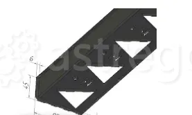 Бордюр Пластиковый уголок для Тротуарной плитки Москва - изображение 1